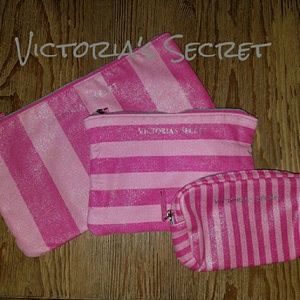 Victoria's Secret travel pouches/makeup bags